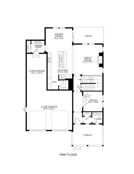 1898 Hickory Ave floor plan diagram 1