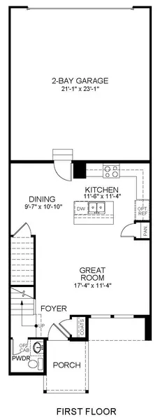 20532 E. 58th Ave floor plan diagram 1