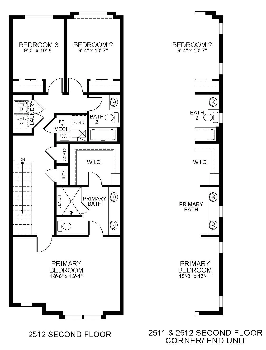 2969 E. 103rd Drive floor plan diagram 2