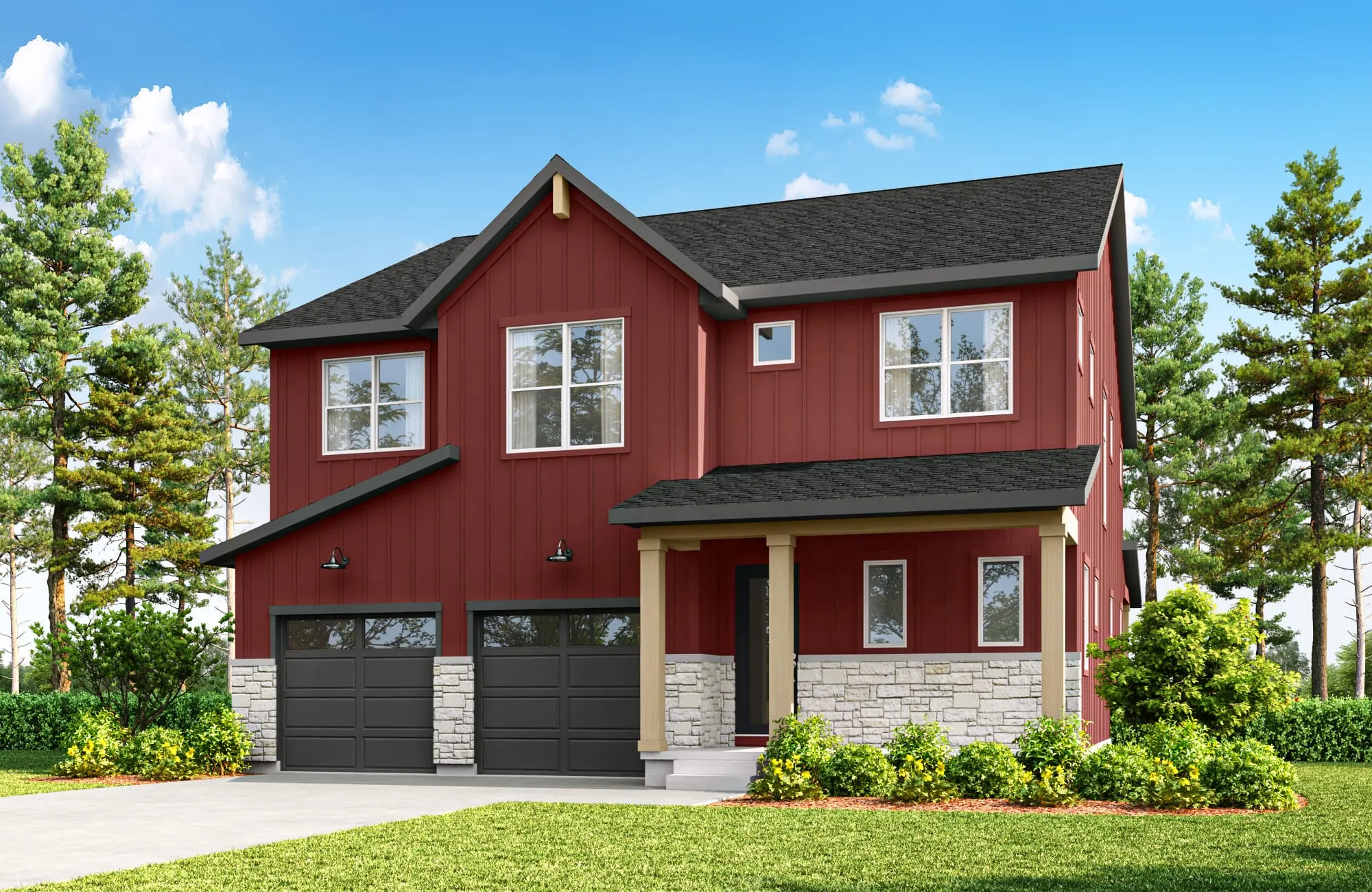 The Palmer collection home design at Jackson Creek in Monument, CO 80132