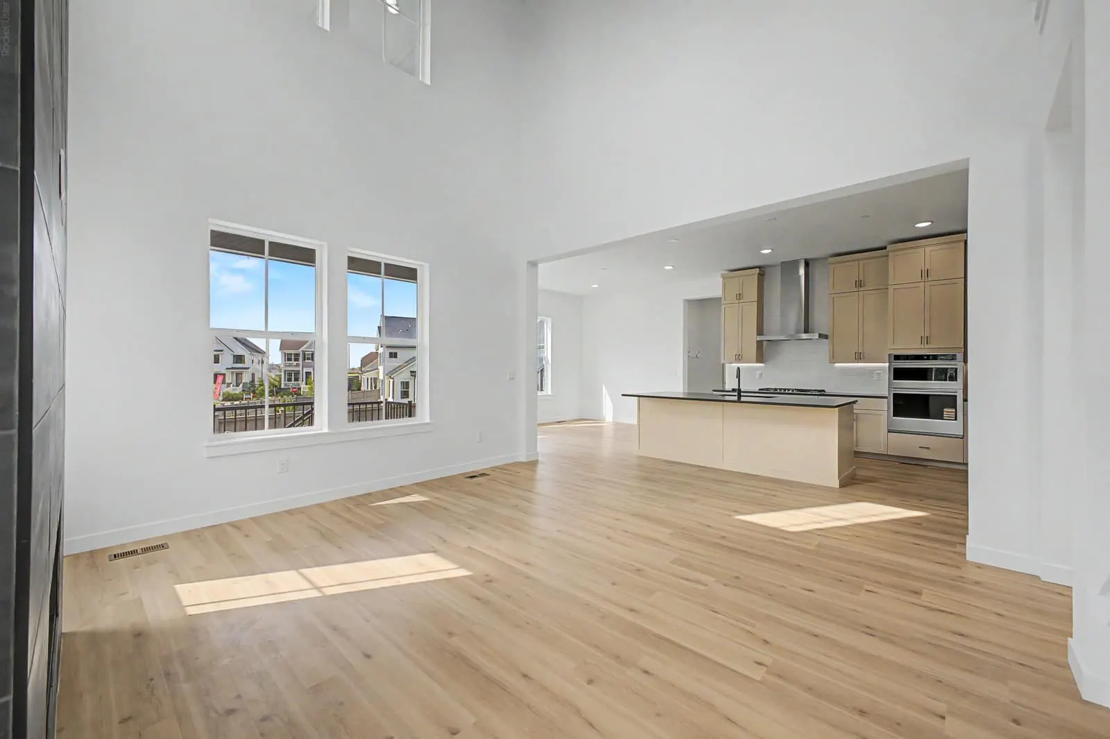 Living area overlooking the kitchen at 1771 Chestnut Avenue in Westerly, Erie, Colorado