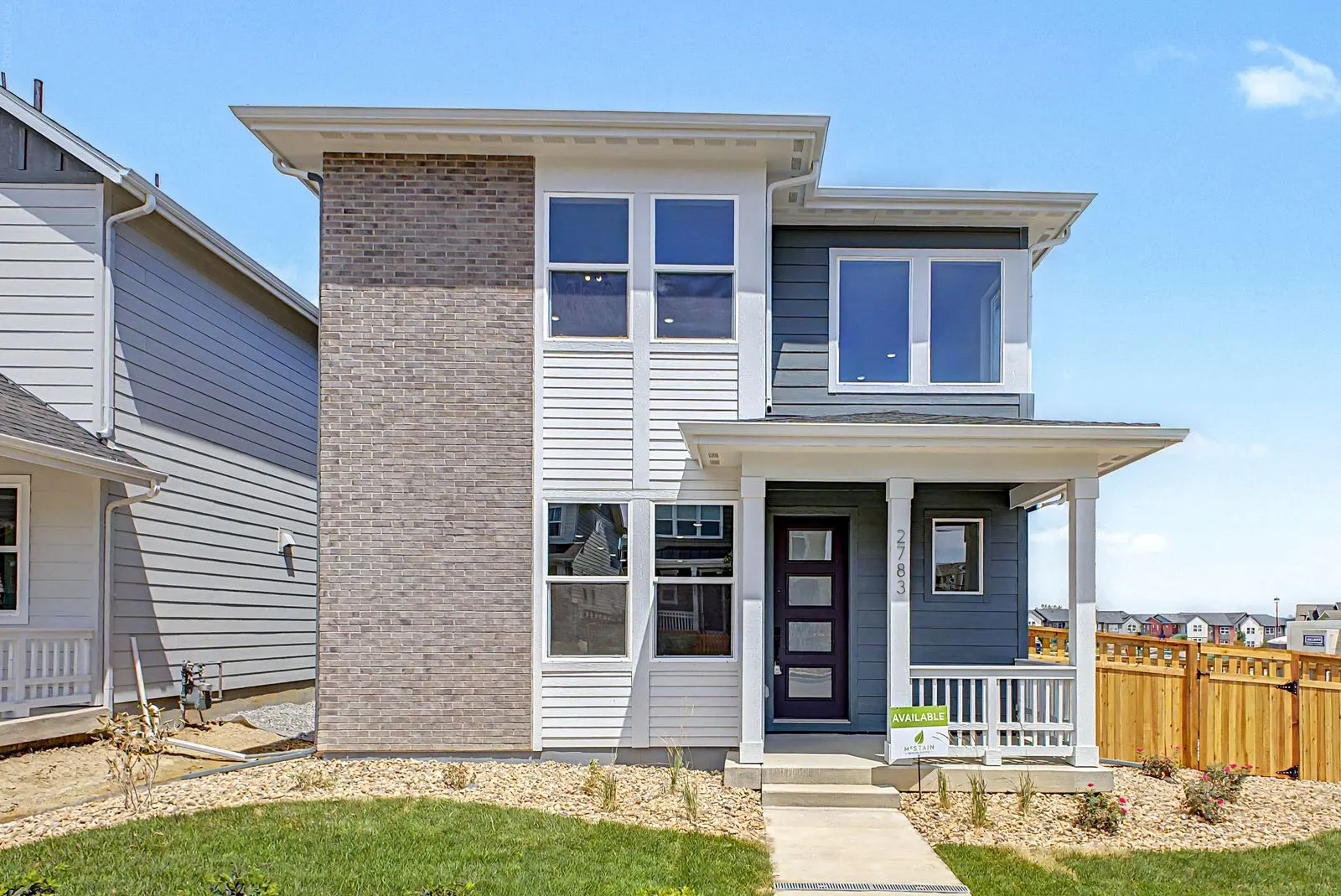 Three-story home exterior at 2783 E. 103rd Ave in Arras Park, Thornton, Colorado