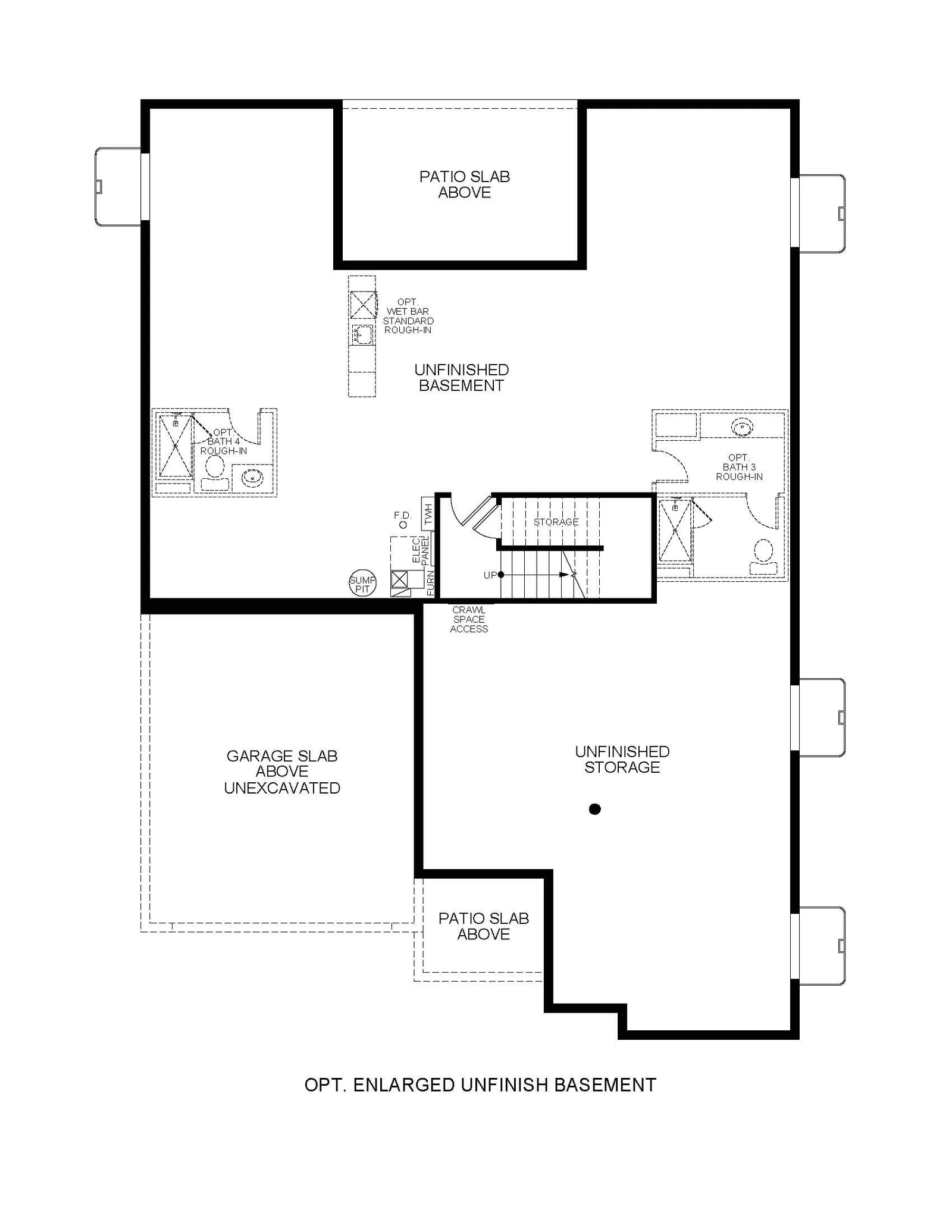 The Avalon floor plan 4