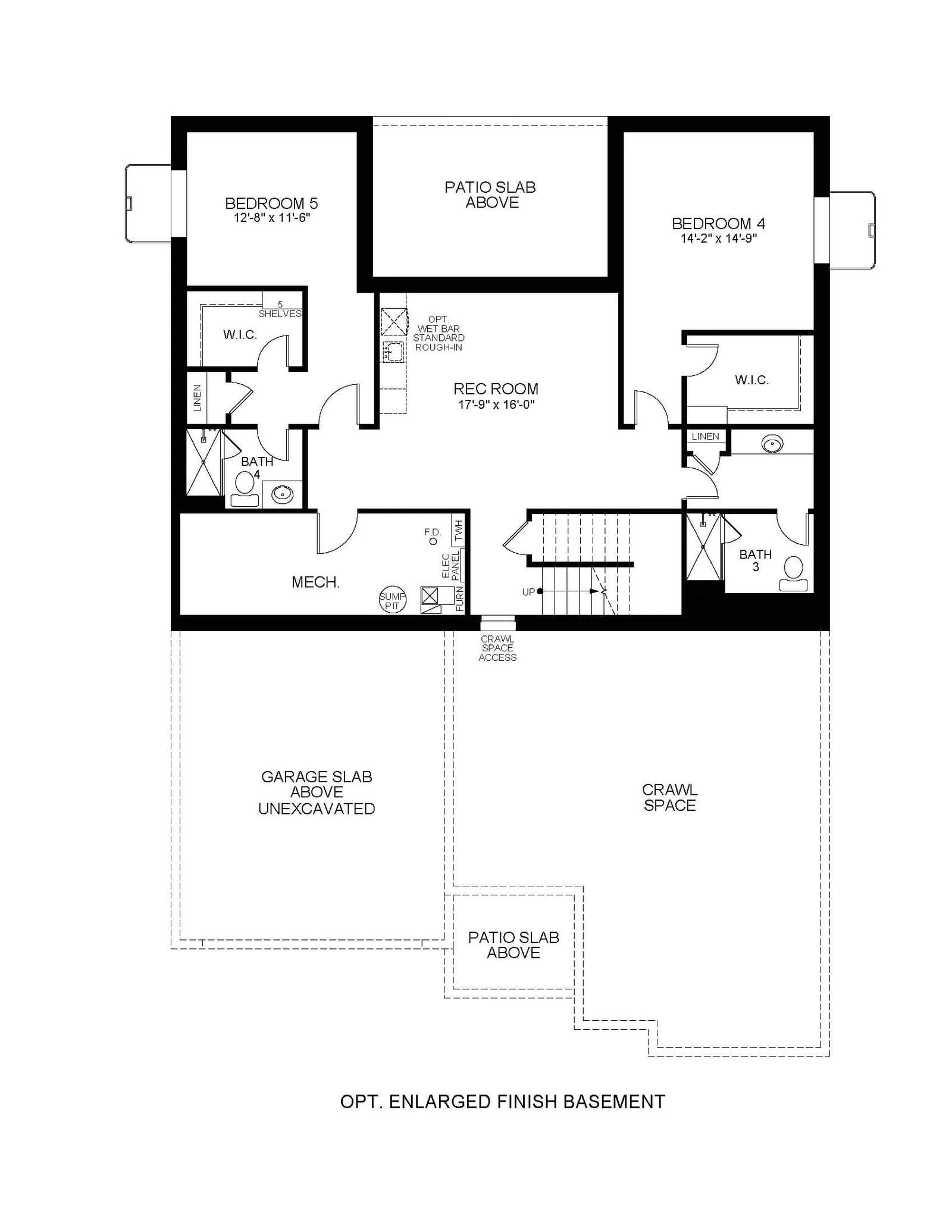 The Avalon floor plan 5