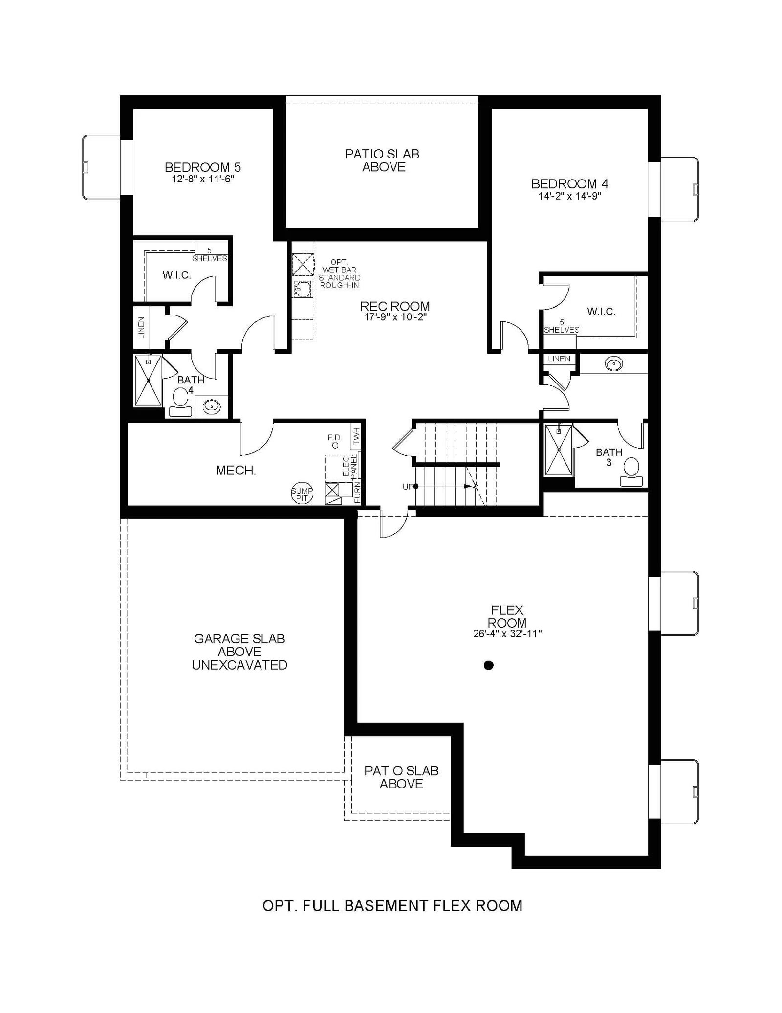 The Avalon floor plan 6