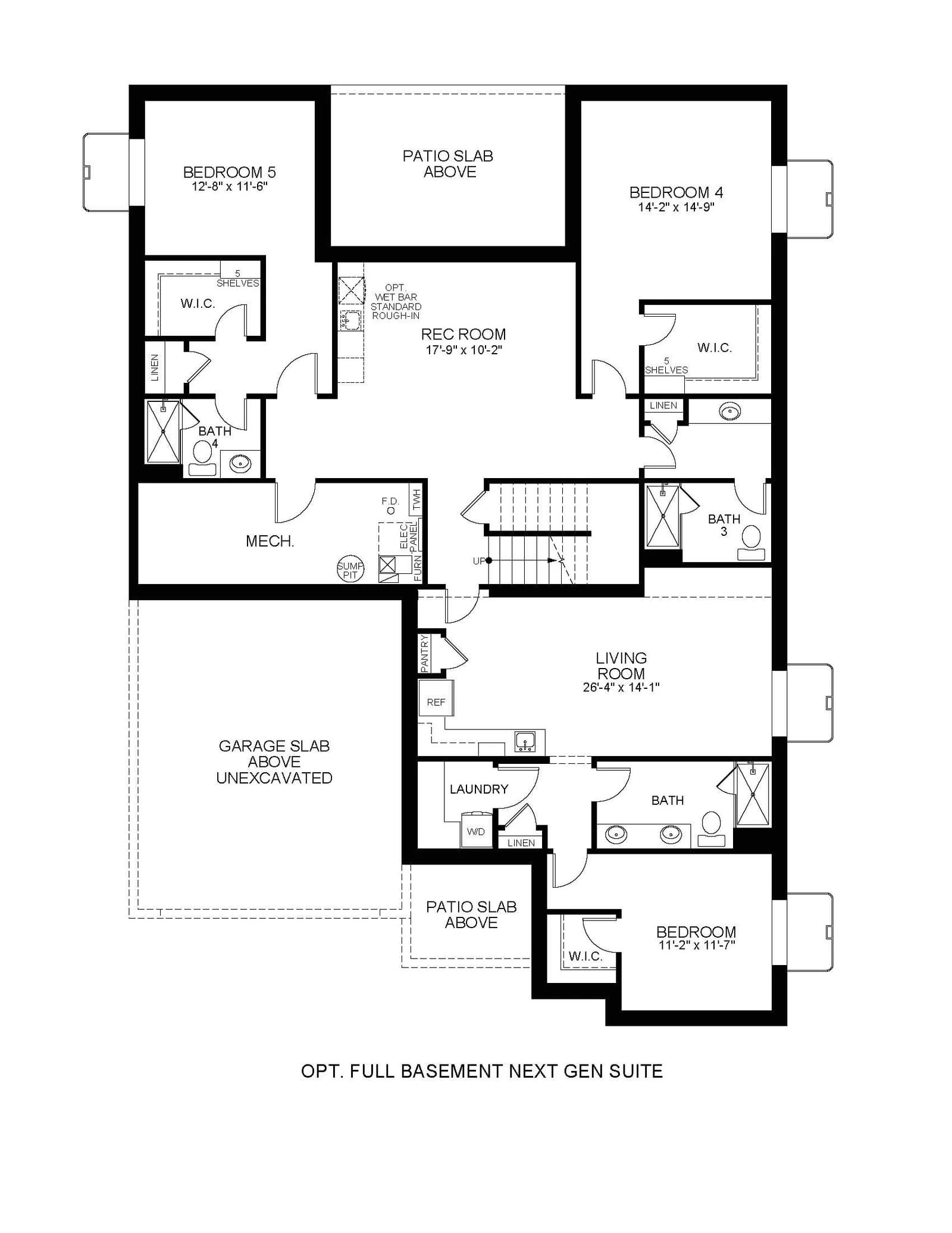 The Avalon floor plan 7