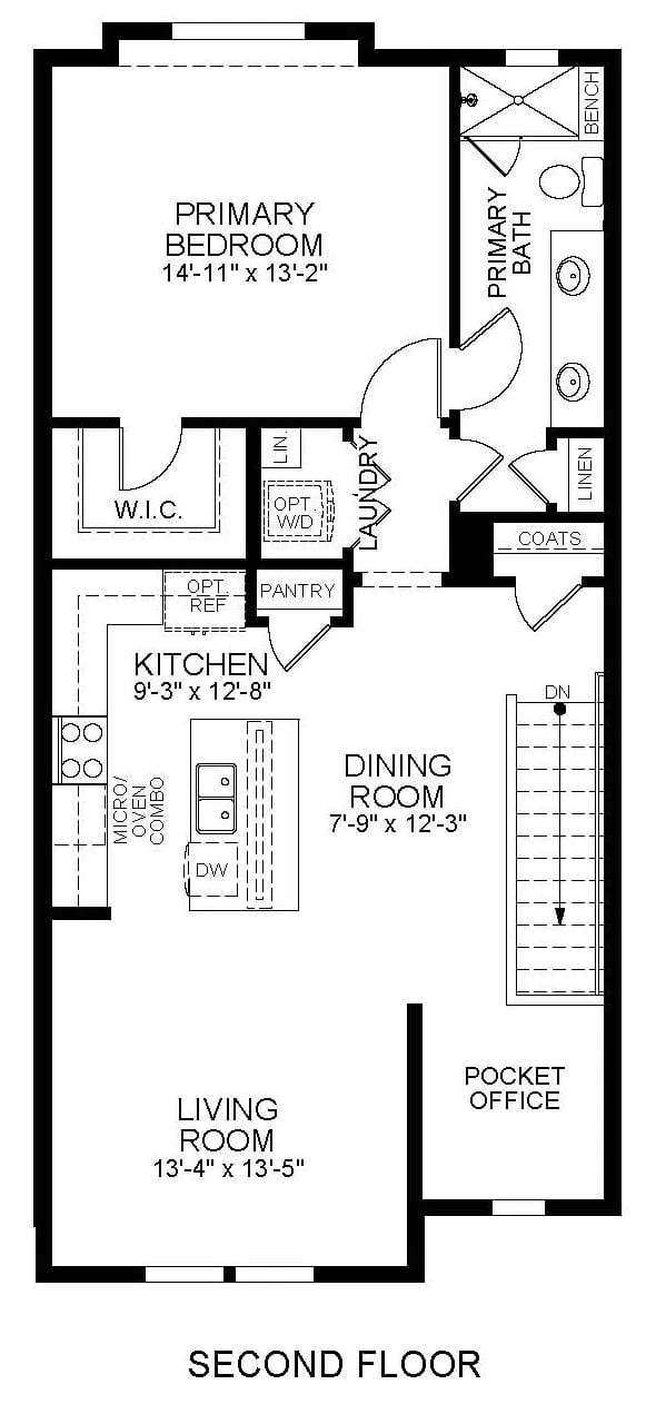 The Breckenridge floor plan 2