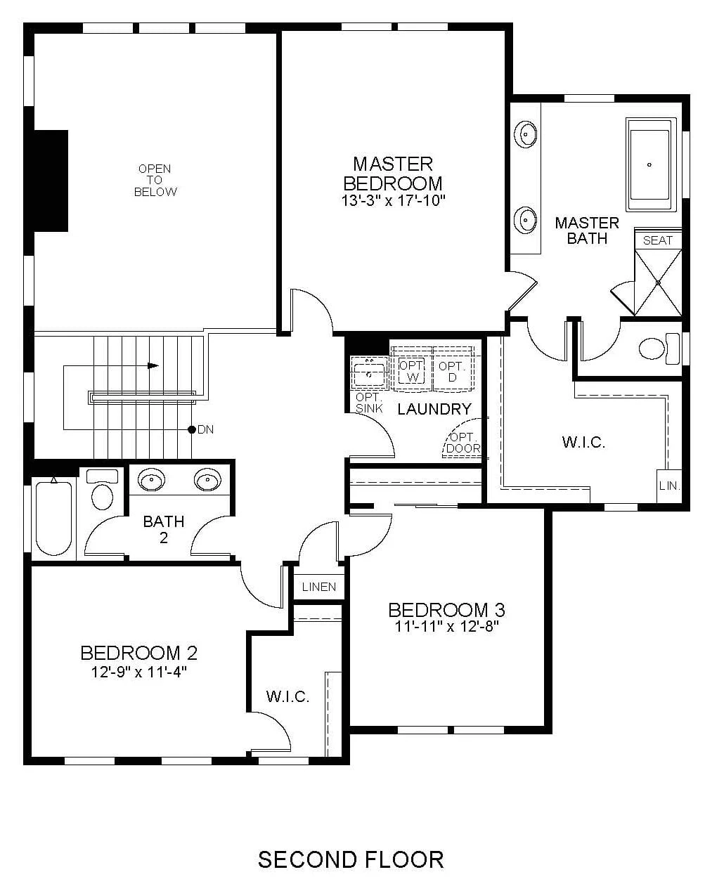 The Canyon floor plan 2