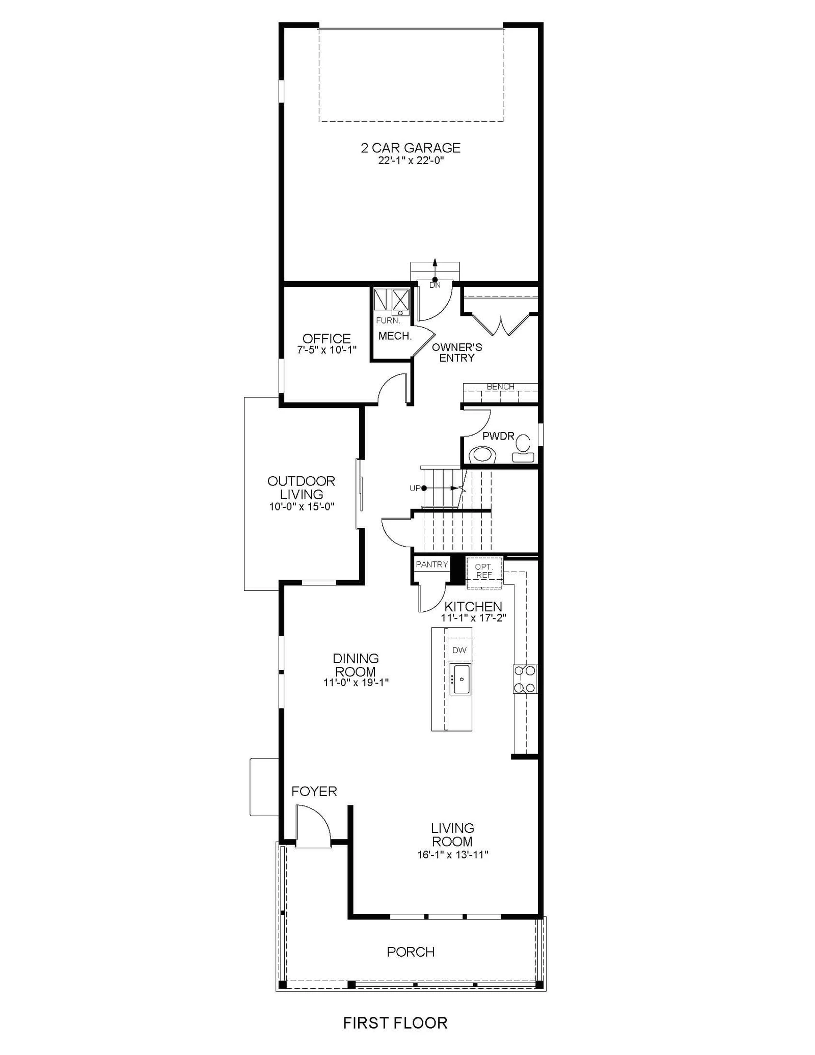 The Carbondale, First Floor
