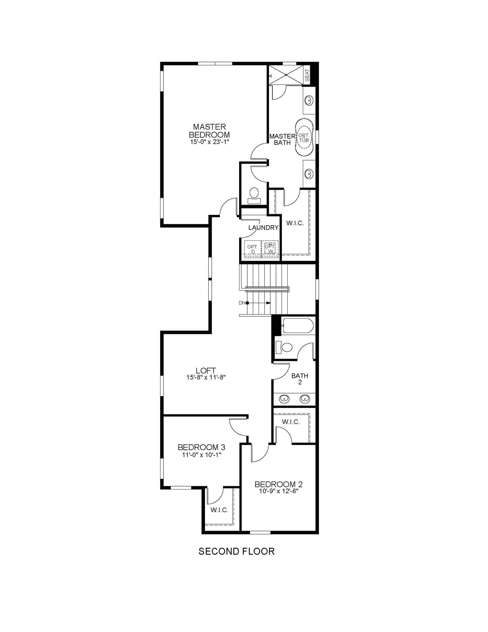 The Carbondale, Second Floor