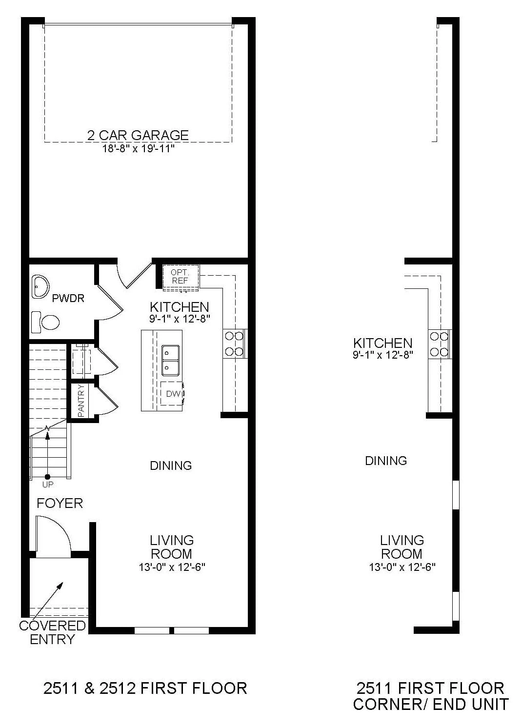 The Cascade floor plan 1