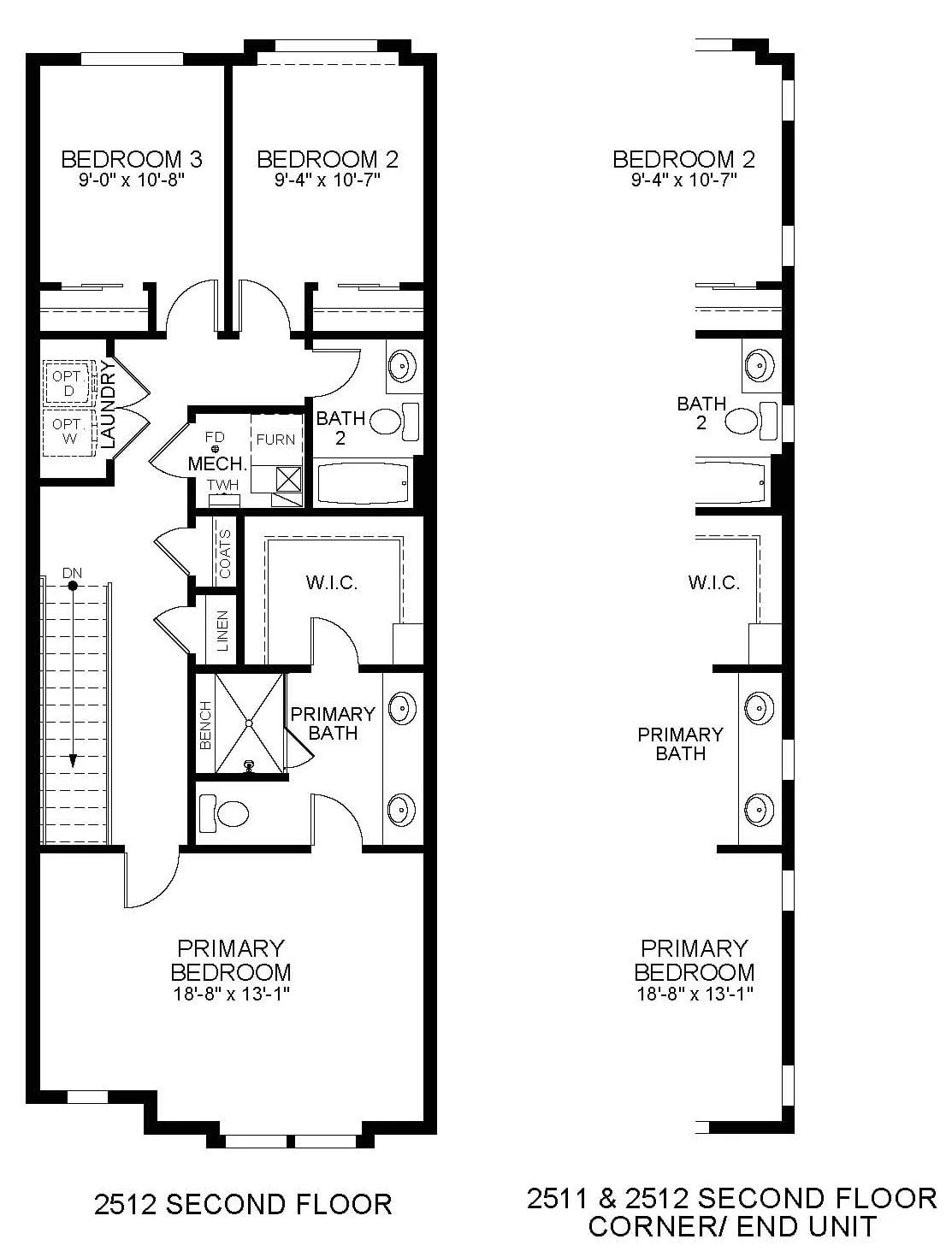 The Cascade floor plan 2