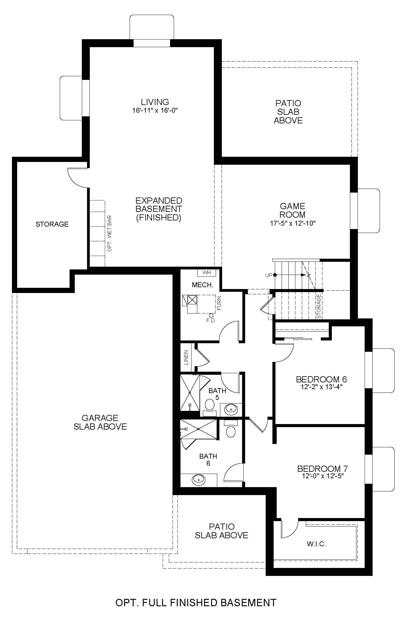 The Chateau floor plan 4