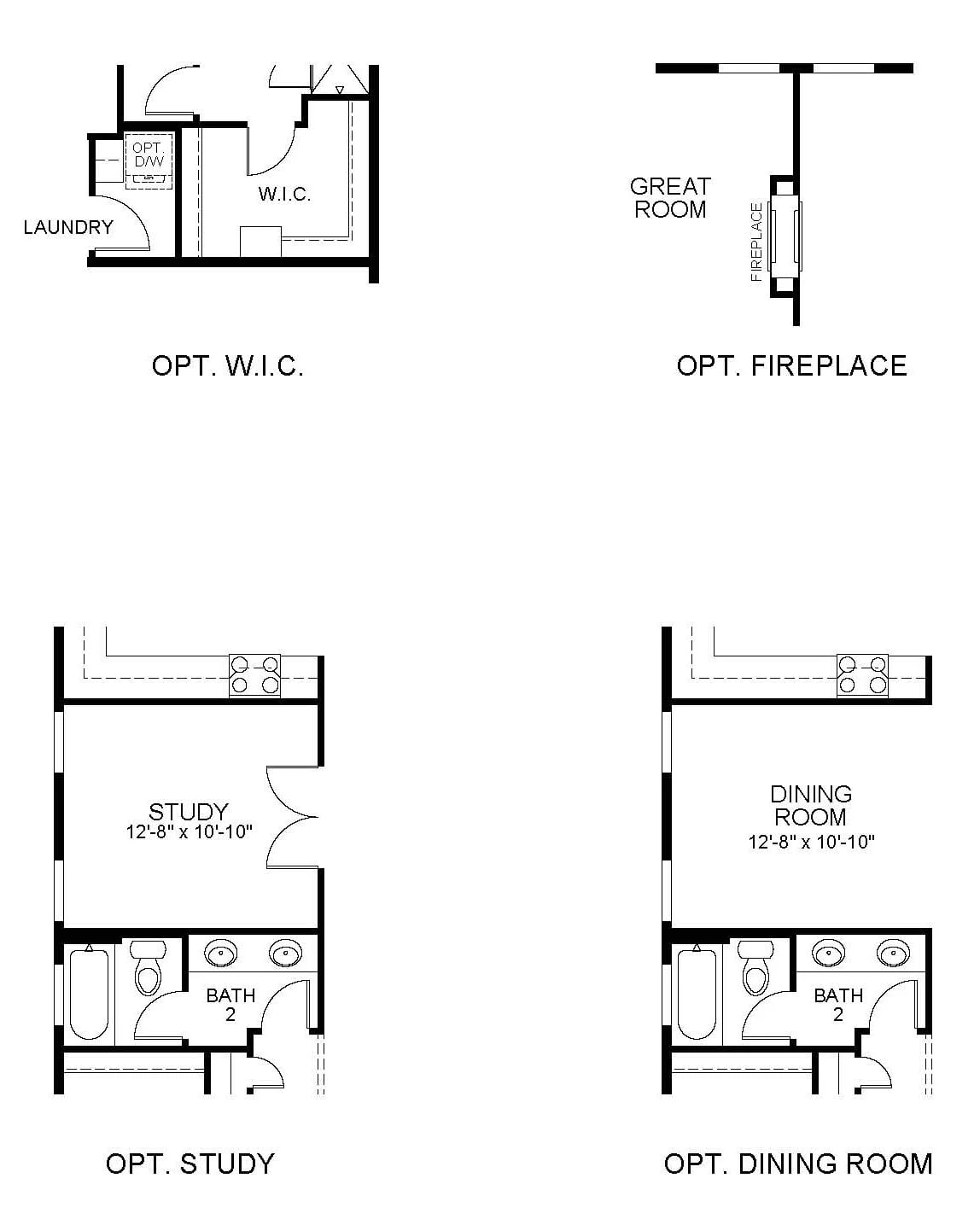 The Evergreen floor plan 4
