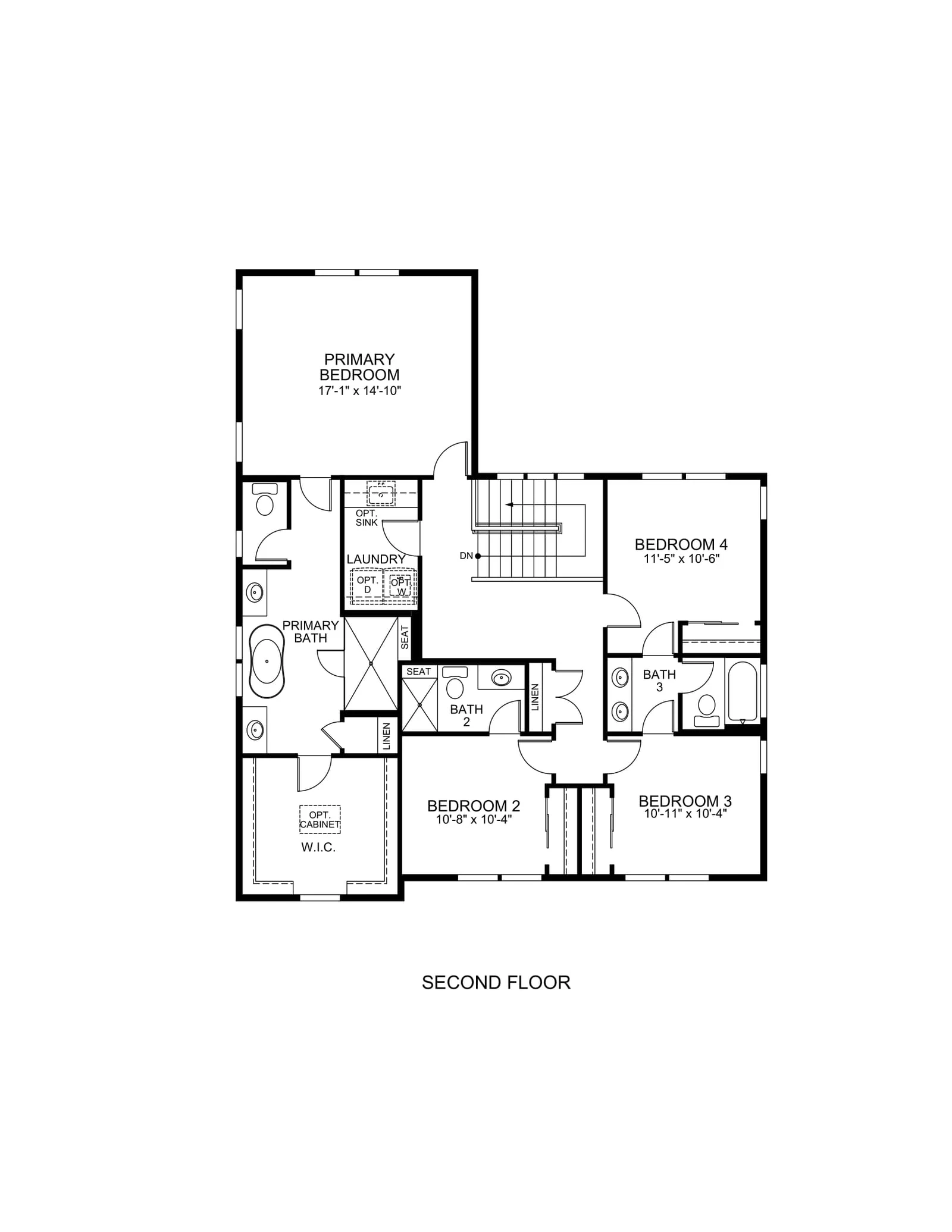 The Harmony floor plan 2