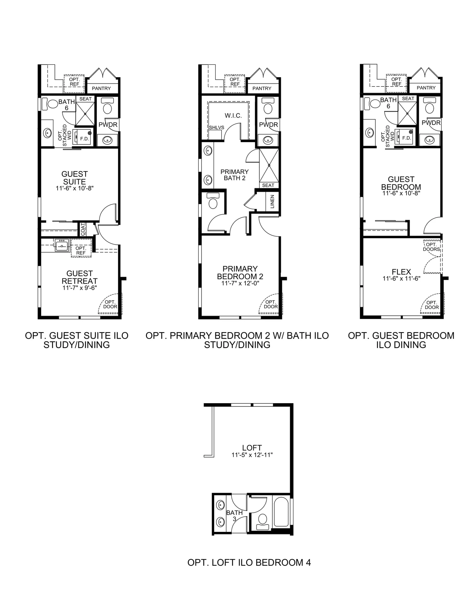 The Harmony floor plan 6