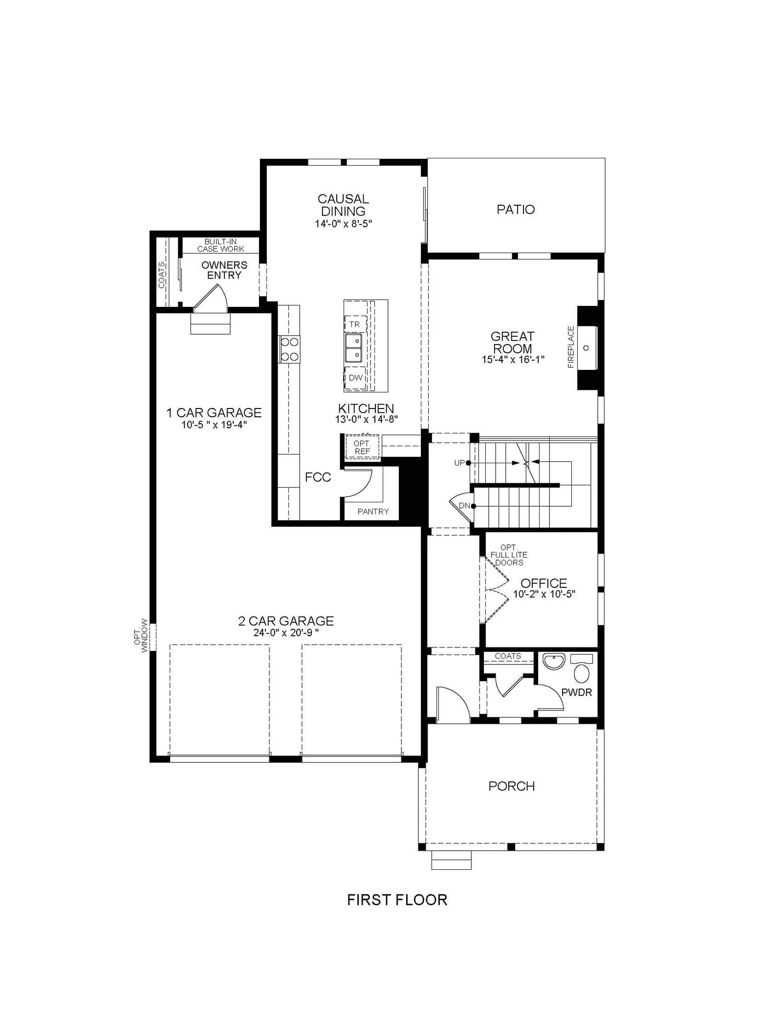 The Haven floor plan 1