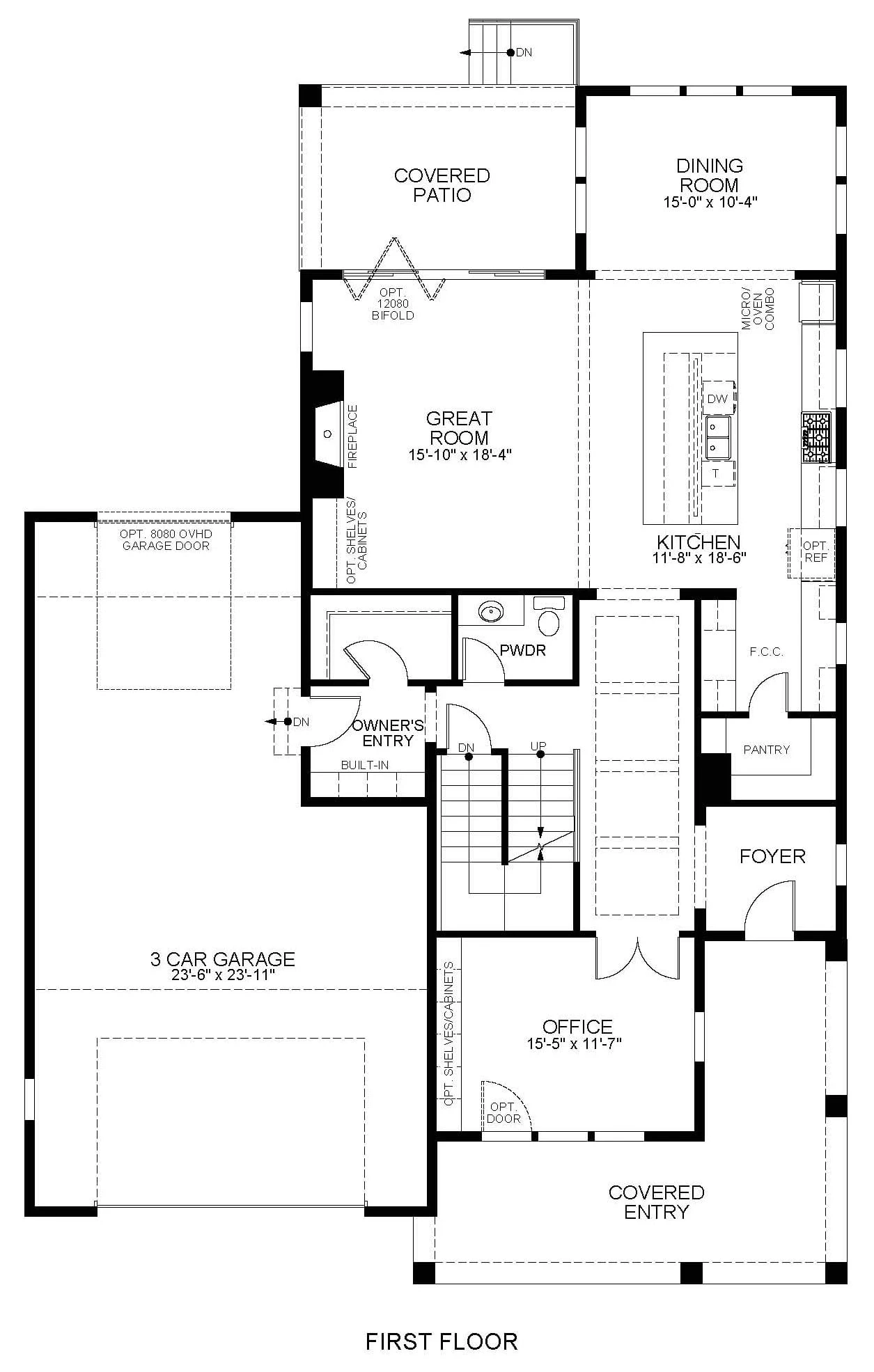 The Infinity floor plan 1