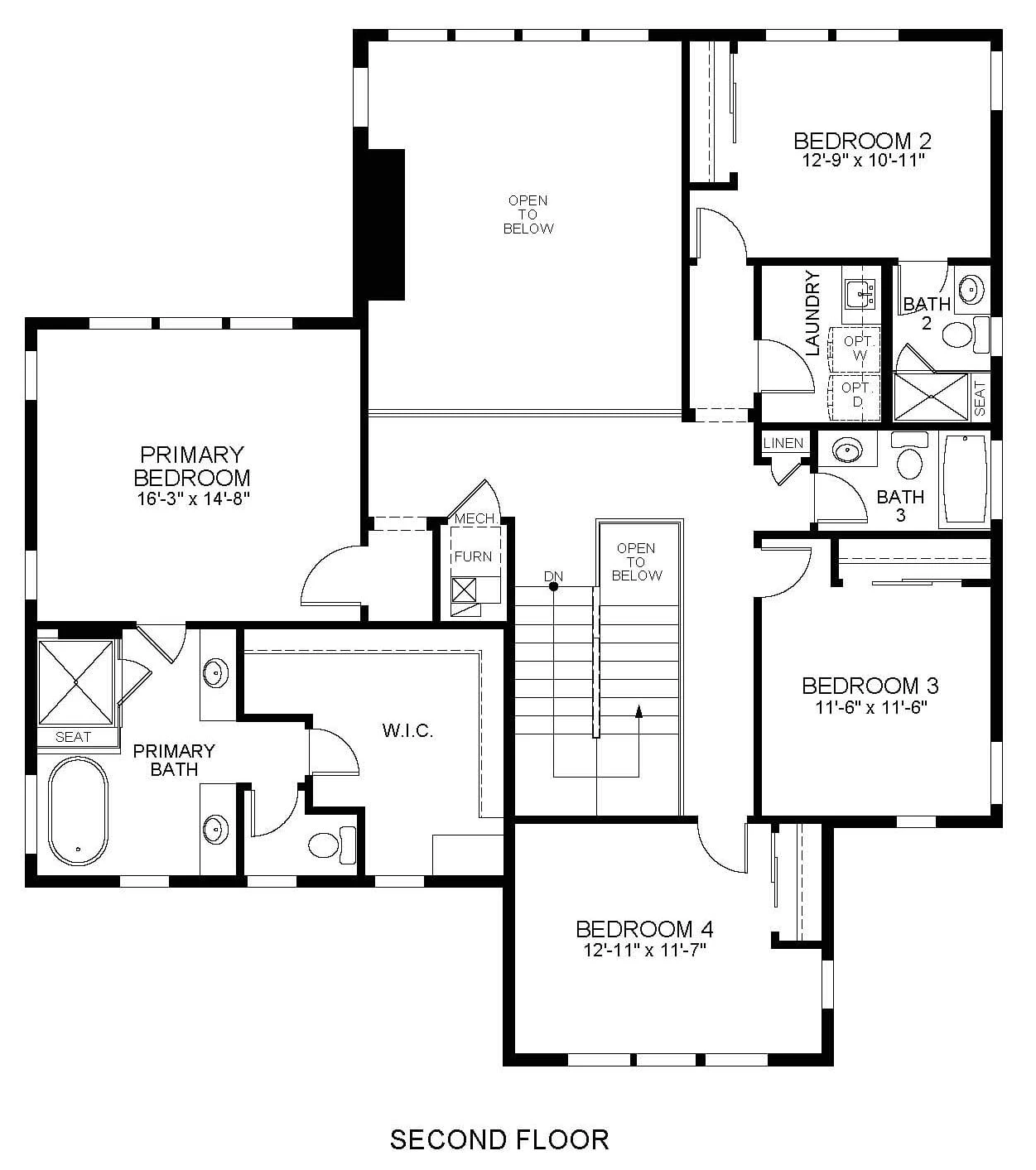 The Infinity floor plan 2