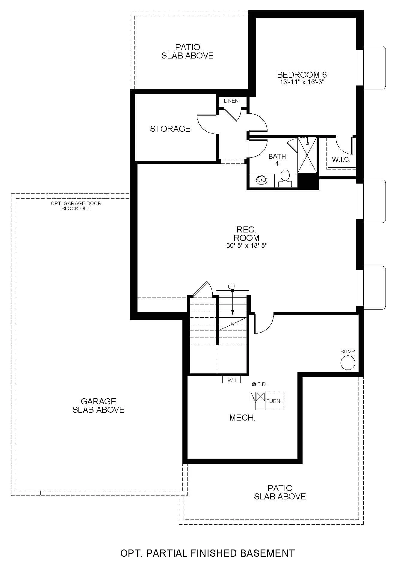 The Infinity floor plan 4
