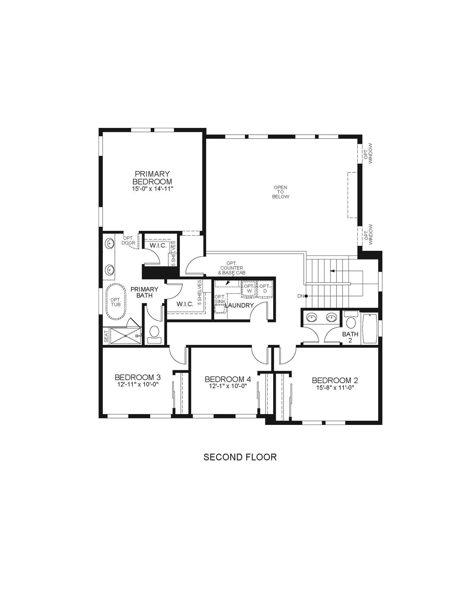 The Legacy floor plan 2