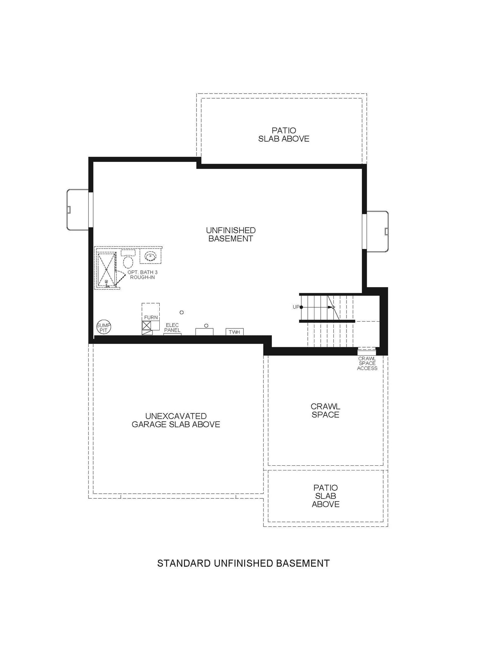 The Legacy floor plan 3