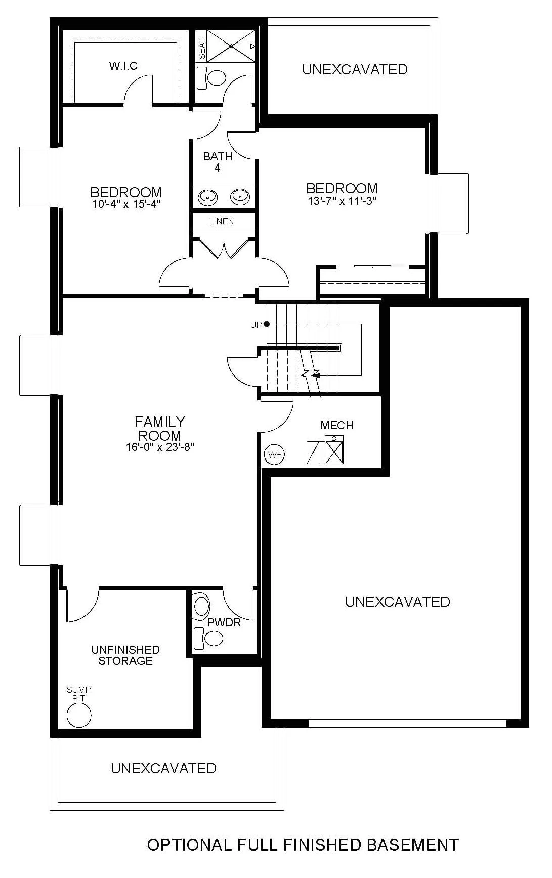 The Meadow floor plan 4