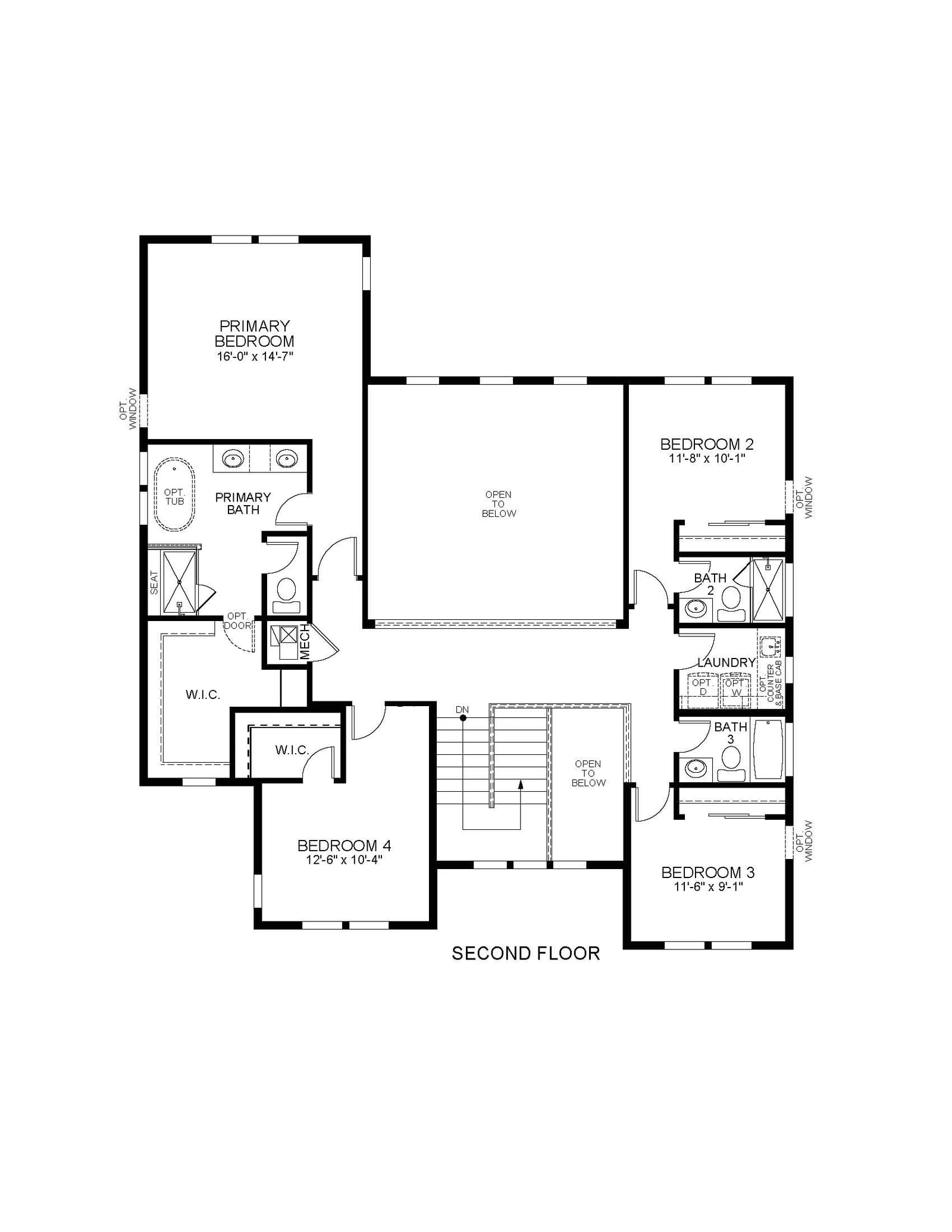 The Monterey floor plan 2