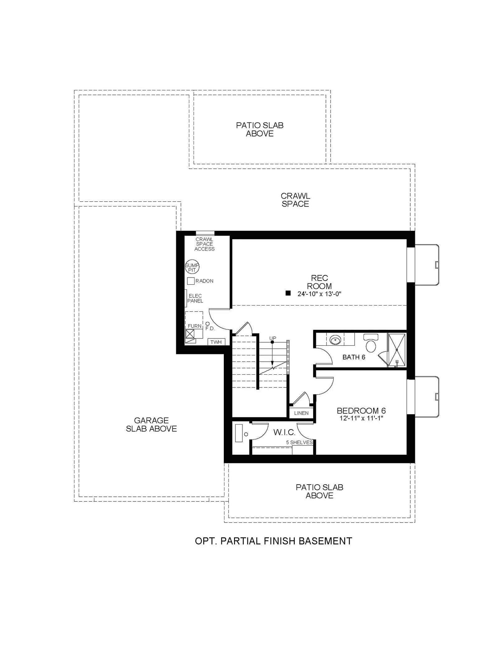 The Monterey floor plan 4
