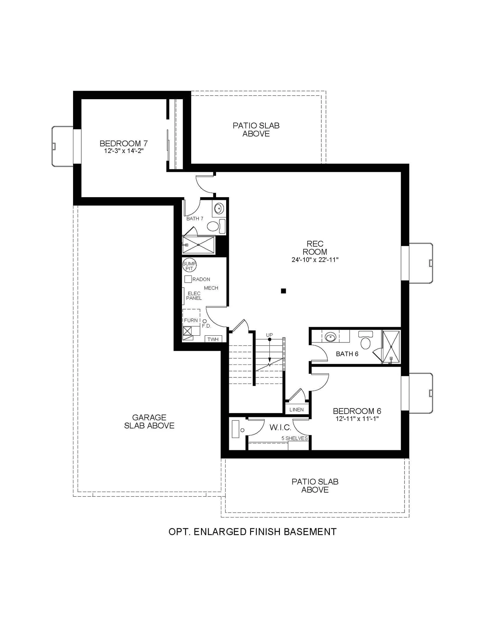 The Monterey floor plan 6