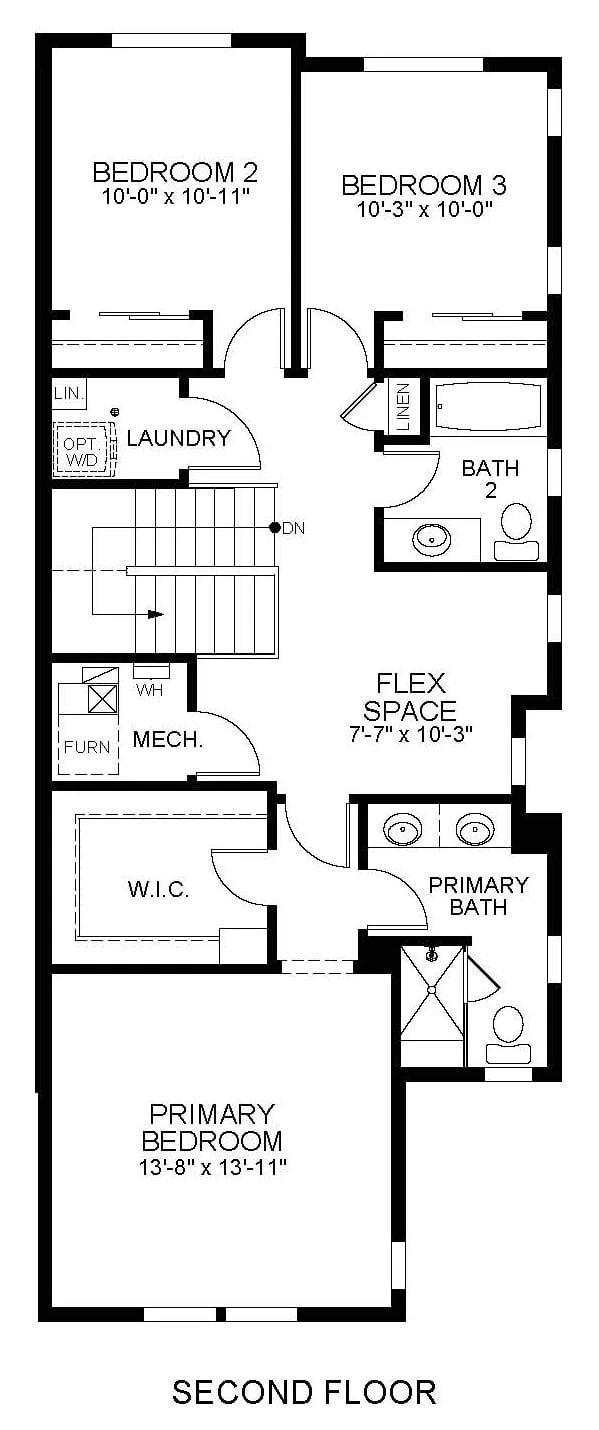 The Prospect floor plan 2