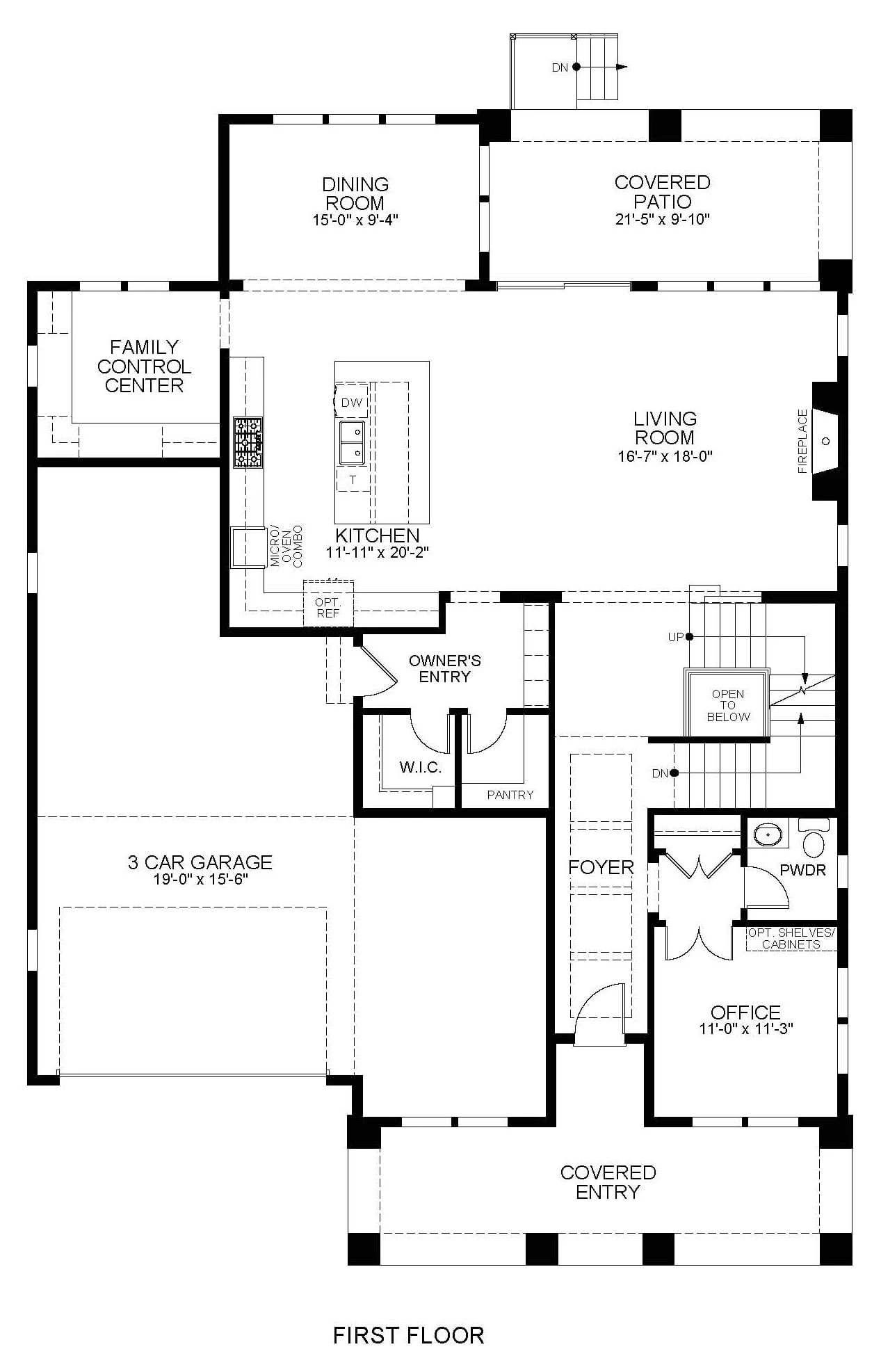 The Sanctuary floor plan 1