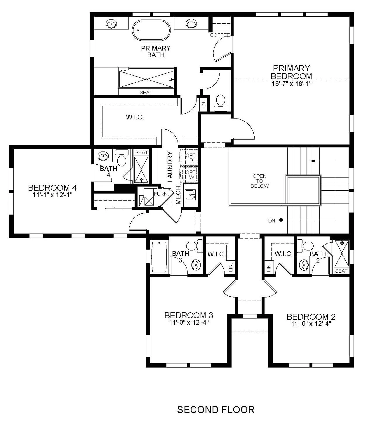 The Sanctuary floor plan 2
