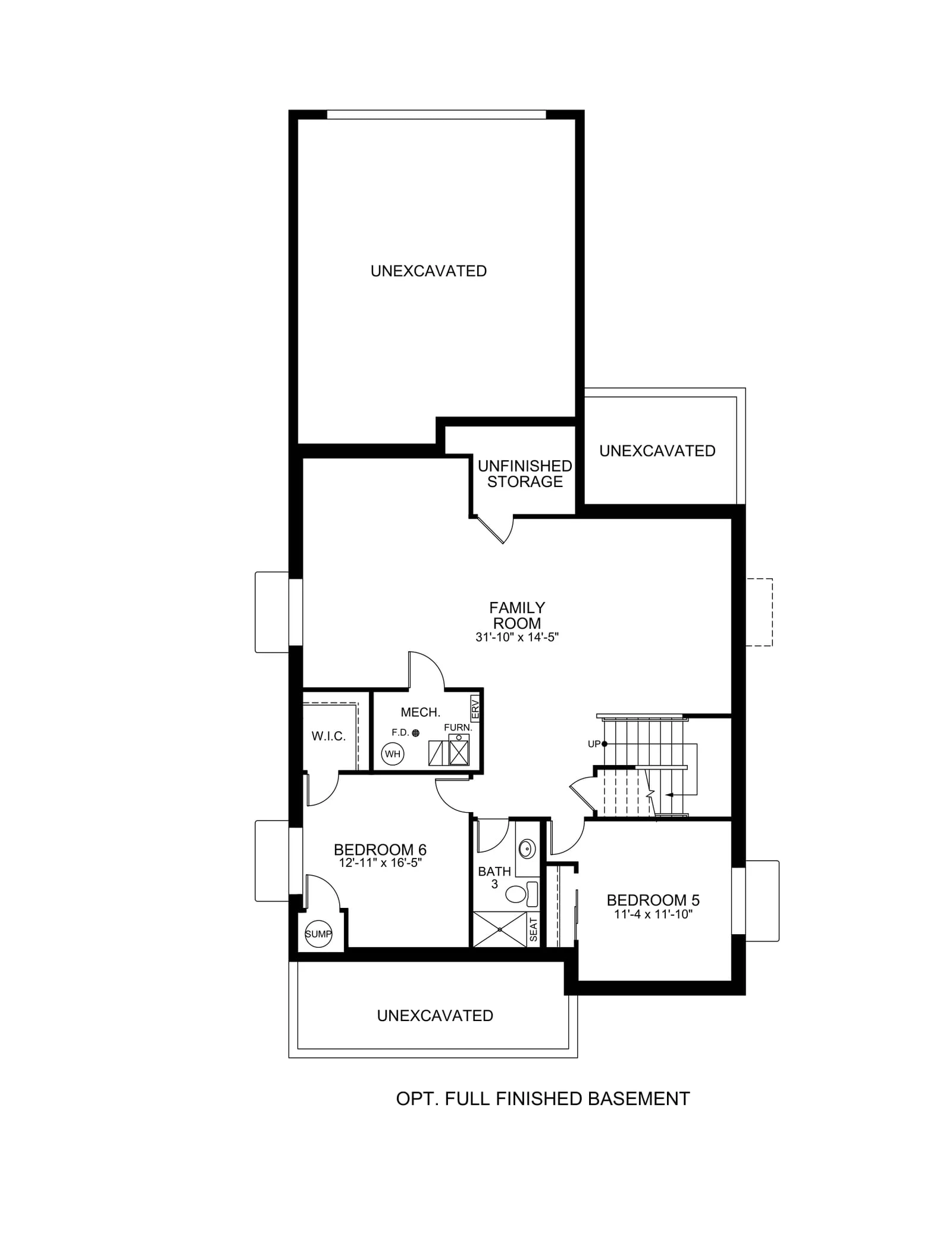 The Serenade floor plan 4