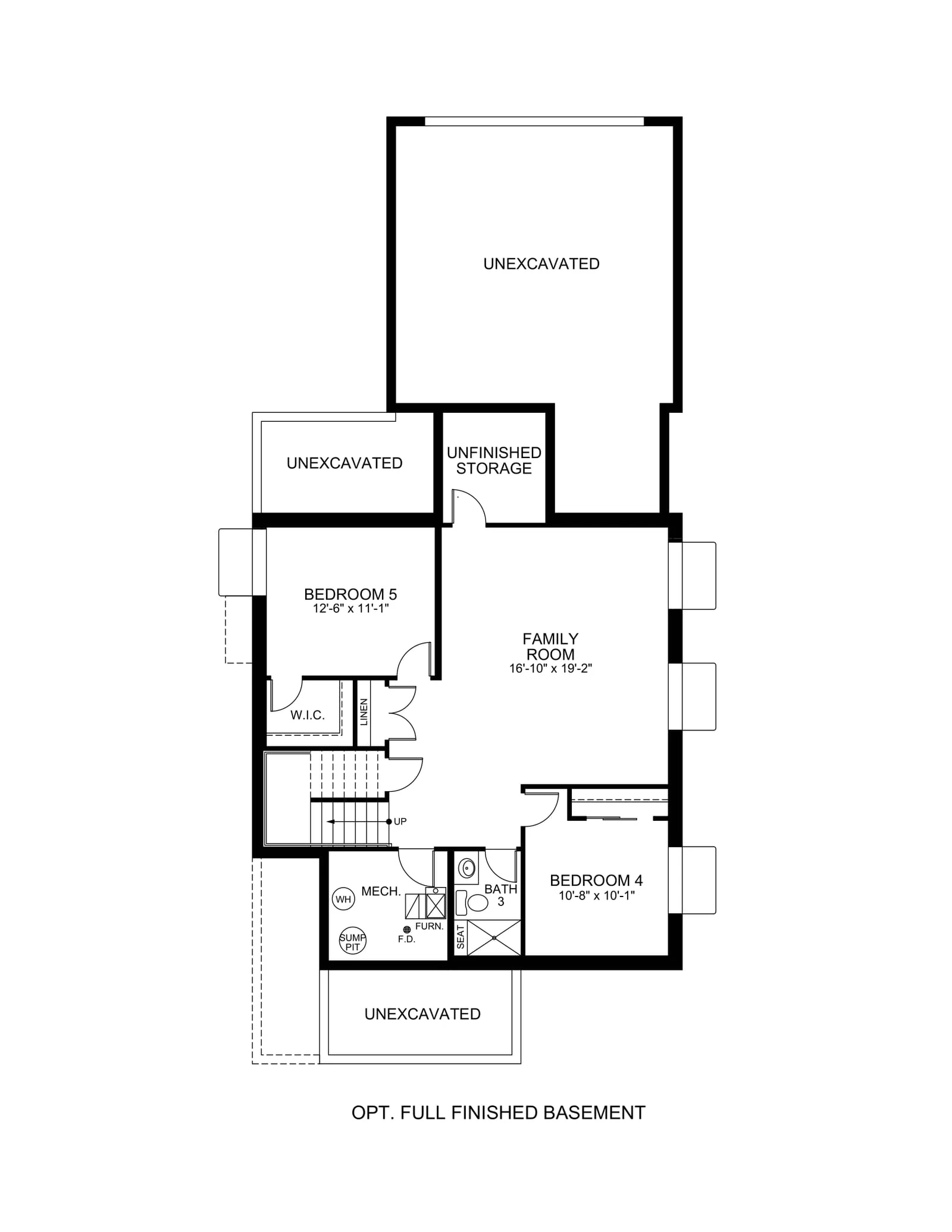 The Virtuoso floor plan 4