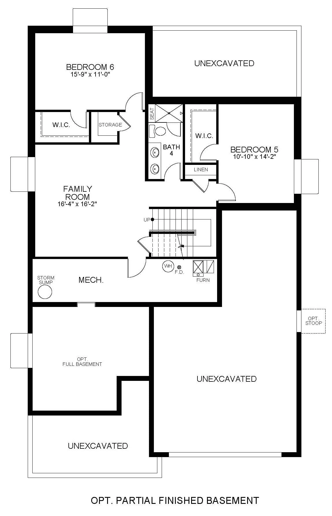 The Vista floor plan 5