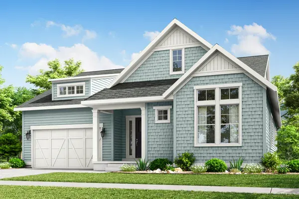 Avalon home exterior, ELEVATION C (SHINGLE) at Westerly