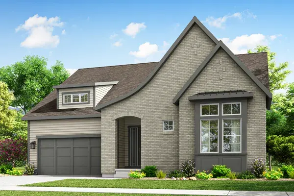 Avalon home exterior, ELEVATION F (TUDOR) at Westerly