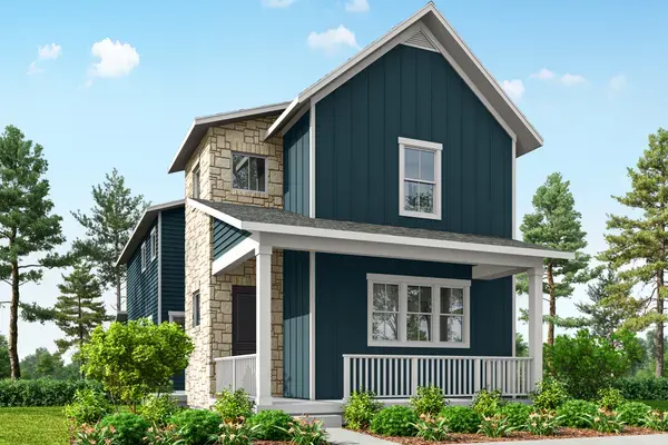 Avon home exterior, Elevation A Farmhouse at Painted Prairie