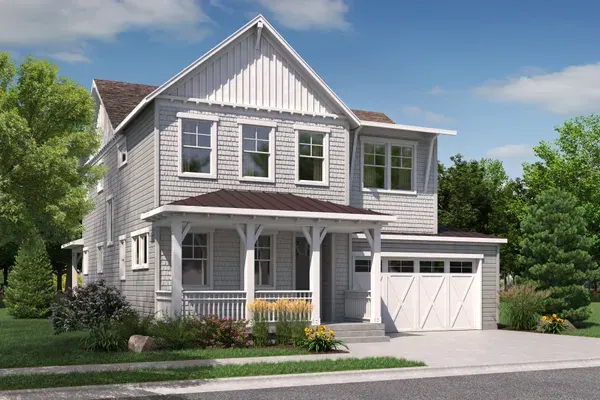 Canyon home exterior, Western Shingle Elevation at Arras Park
