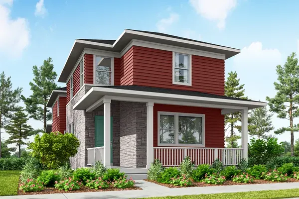 Carbondale home exterior, Elevation E Prairie at Painted Prairie