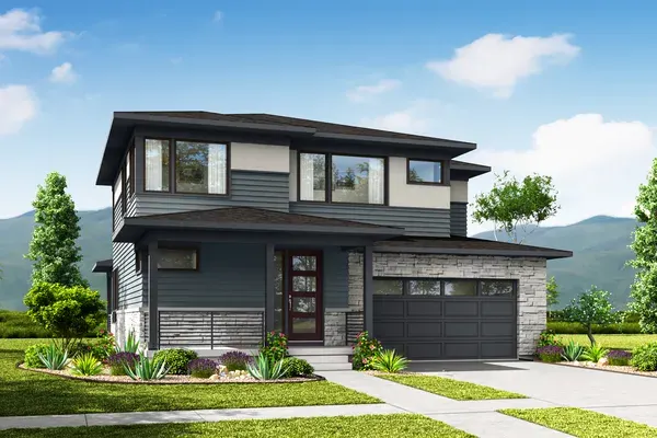 Concerto home exterior, Prairie-C at West Grange