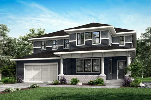 Infinity home exterior, ELEVATION D (FOURSQUARE) at Westerly