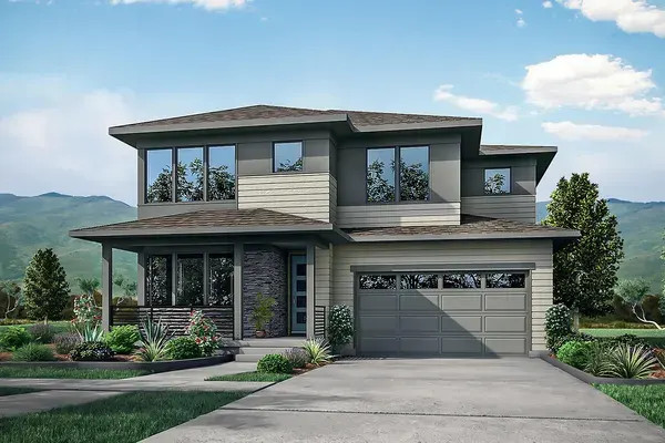 Interlude home exterior, Prairie-C at West Grange