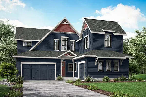 Luxe home exterior, ELEVATION G (VICTORIAN) at Westerly