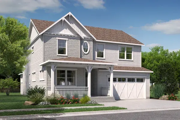 Meadow home exterior, Western Single Elevation at Arras Park