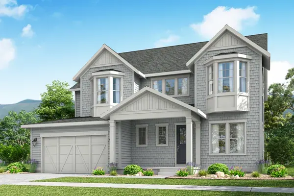 Monterey home exterior, ELEVATION C (SHINGLE) at Westerly