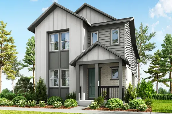Princeton home exterior, Elevation A Farmhouse at Painted Prairie