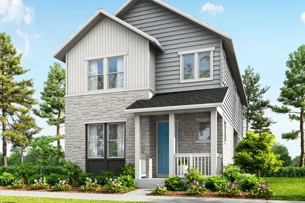 Princeton home exterior, Elevation H Hill Country at Painted Prairie