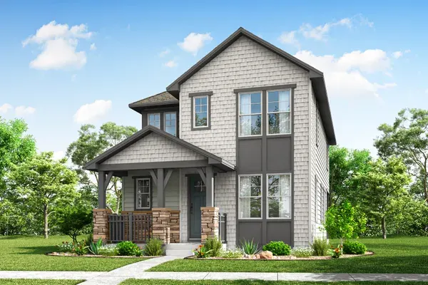 Silverleaf home exterior, ELEVATION C (WESTERN SHINGLE) at Arras Park